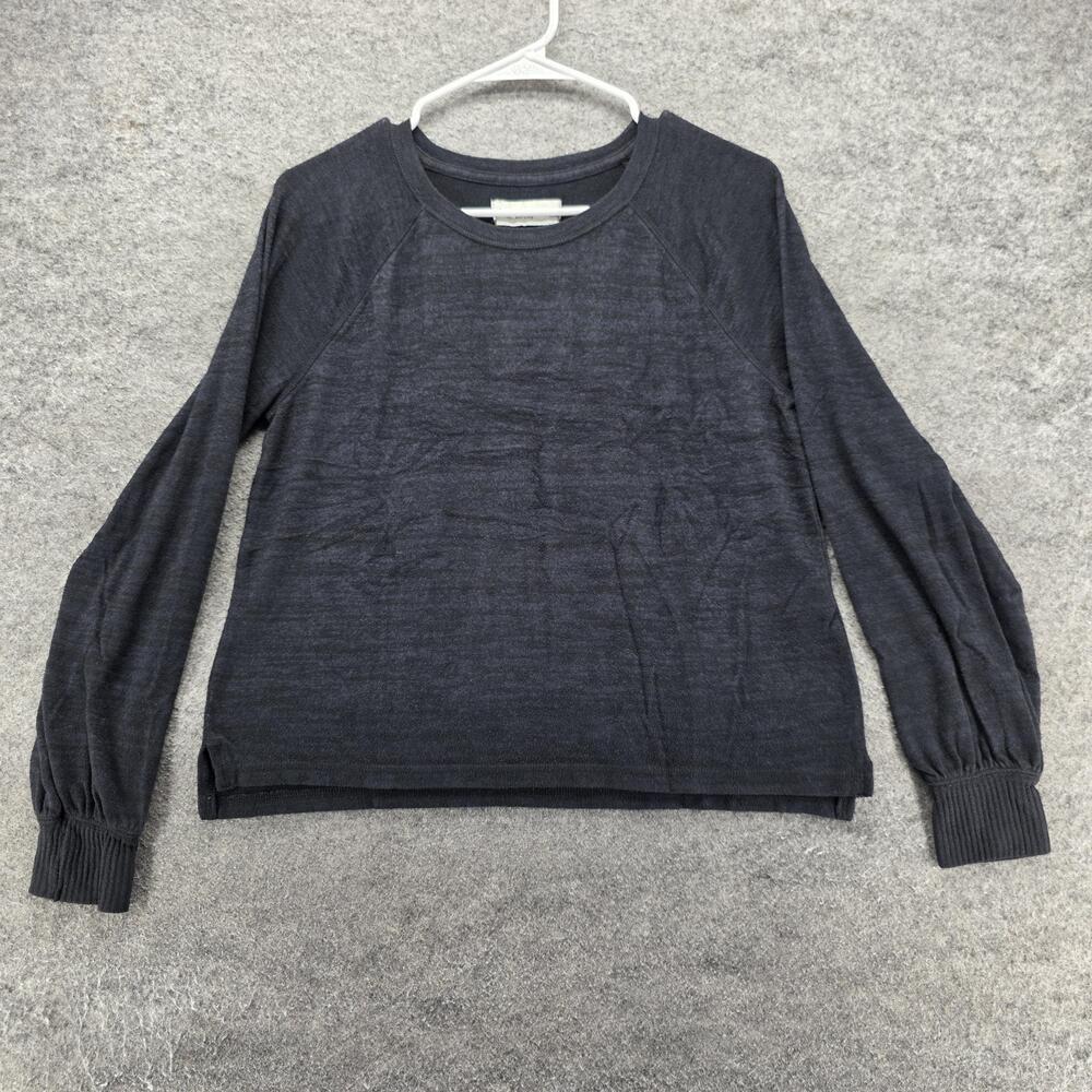 Abercrombie & Fitch Sweater Pullover Womens XS Gray Crew Neck Lightweight Knit